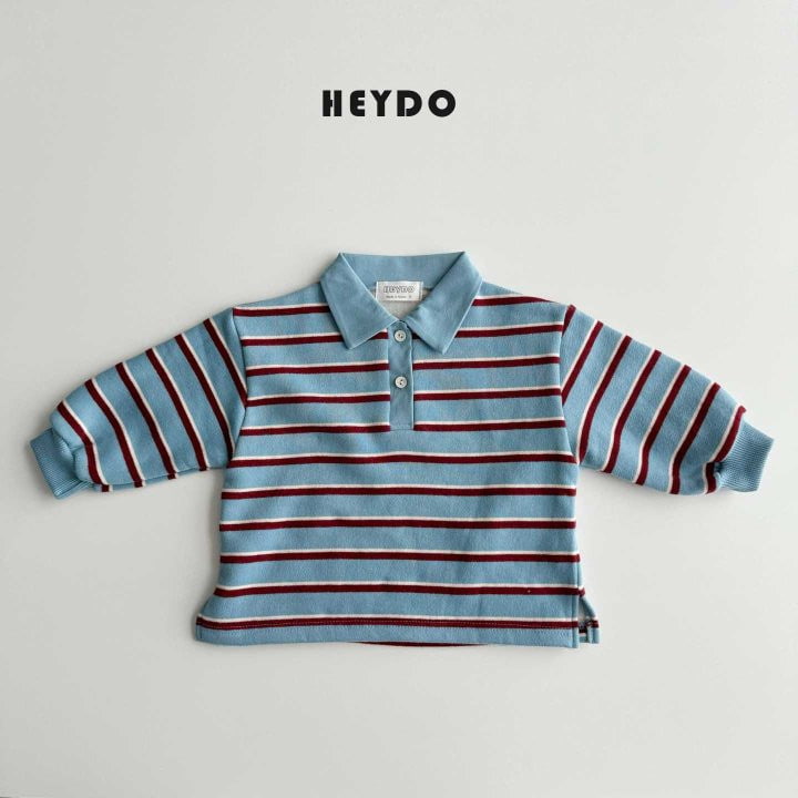Heydo - Korean Children Fashion - #minifashionista - Multi Collar Tee - 3