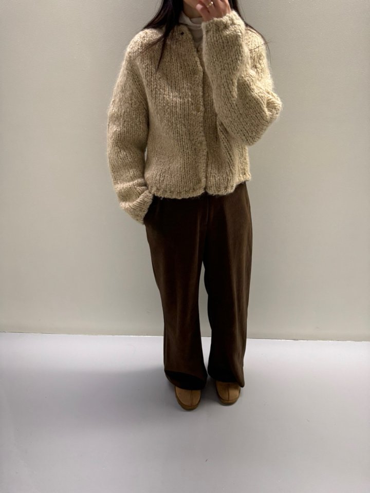 Hue - Korean Women Fashion - #momslook - Corduroy Pants - 7