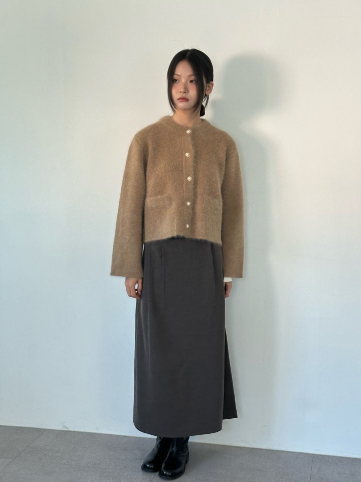 Hue - Korean Women Fashion - #womensfashion - Sheep Cardigan - 5