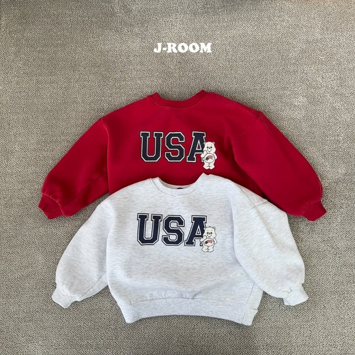 J-Room - Korean Children Fashion - #todddlerfashion - USA Sweatshirts - 2