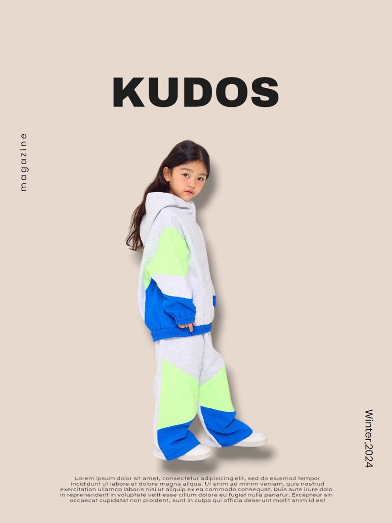 Kudos - Korean Children Fashion - #kidzfashiontrend - Windy Hoodie - 4