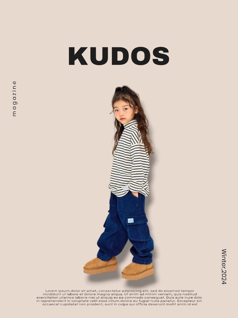 Kudos - Korean Children Fashion - #designkidswear - Corduroy Cargo Pants - 6