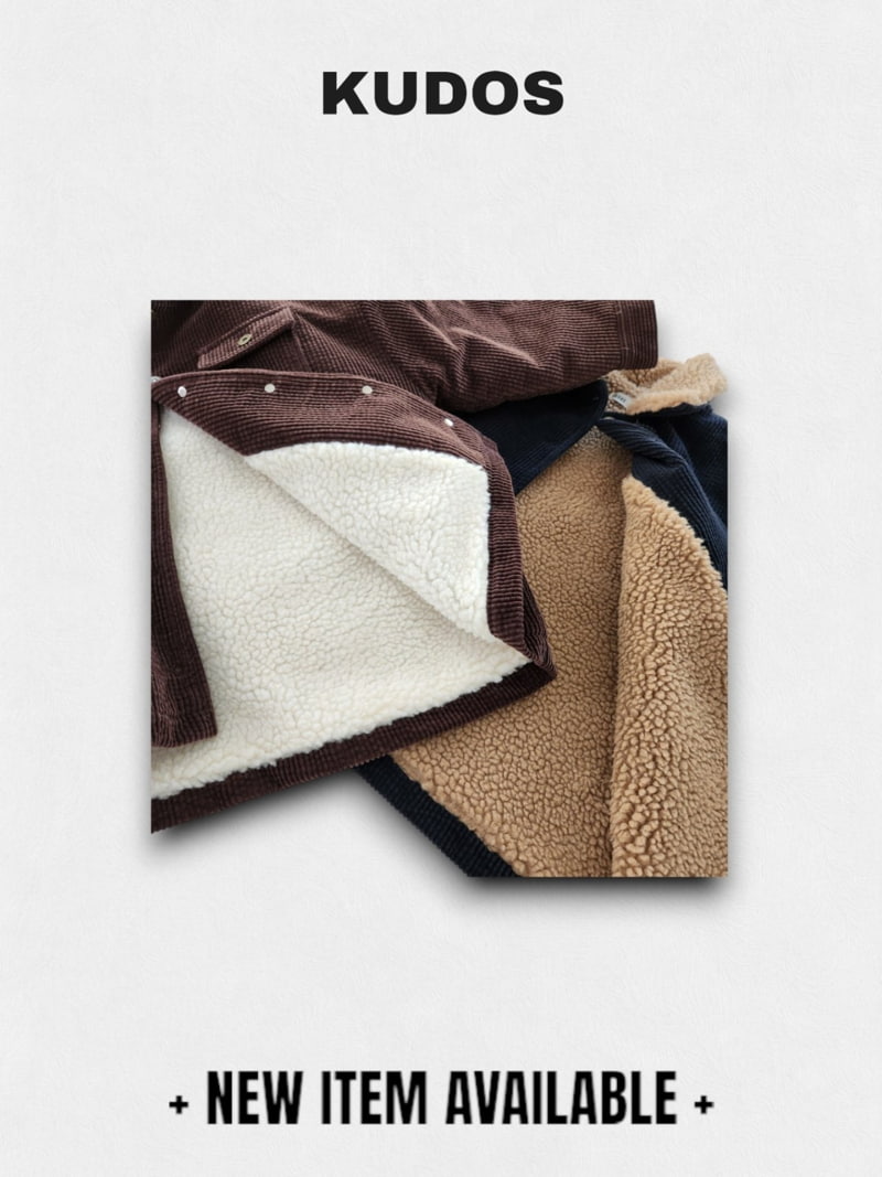 Kudos - Korean Children Fashion - #discoveringself - Corduroy Boxy Jacket - 10