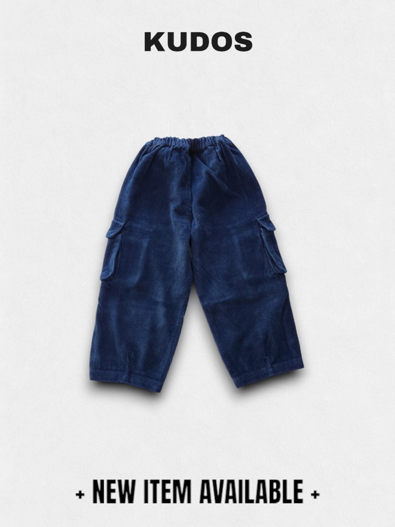 Kudos - Korean Children Fashion - #kidsstore - Corduroy Cargo Pants - 10