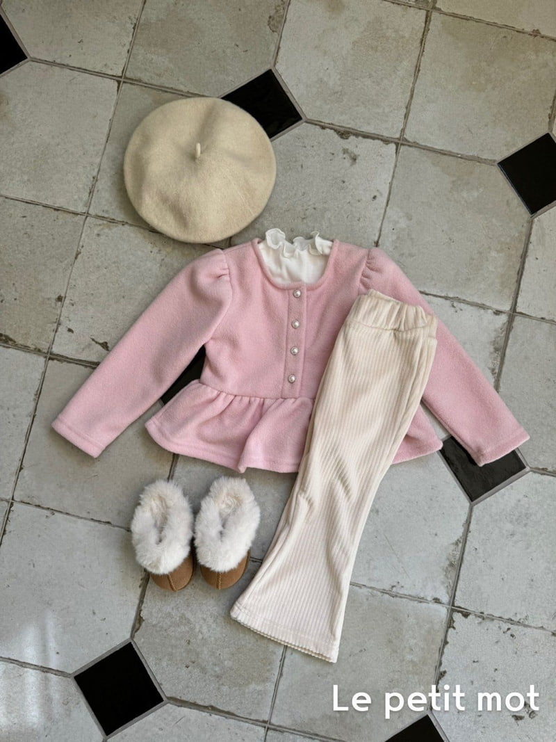 Le petitmot - Korean Children Fashion - #discoveringself - Valley Mink Bootcut Pants - 12