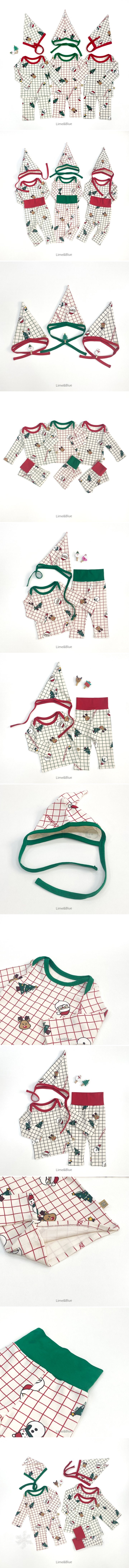 Lime & Blue - Korean Baby Fashion - #babyfever - Merry Christmas Baby Set