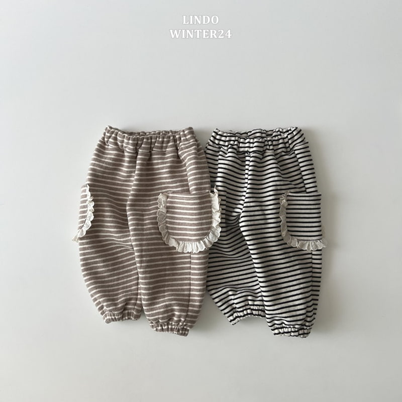 Lindo - Korean Baby Fashion - #babyboutiqueclothing - Frill Pocket Jogger Pants