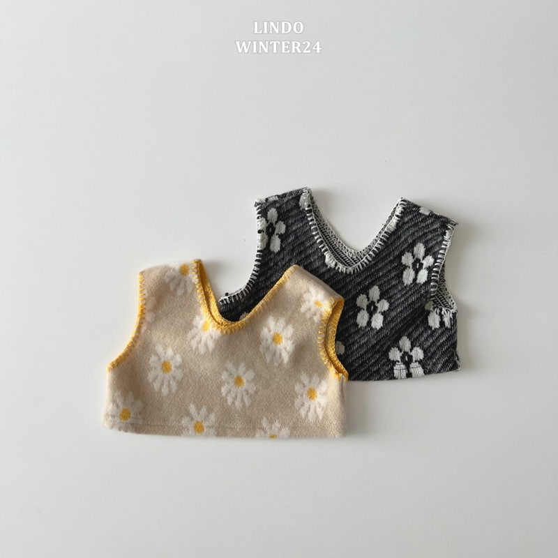 Lindo - Korean Baby Fashion - #babyclothing - Melo Flower Vest