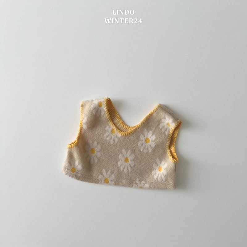 Lindo - Korean Baby Fashion - #babyfever - Melo Flower Vest - 3