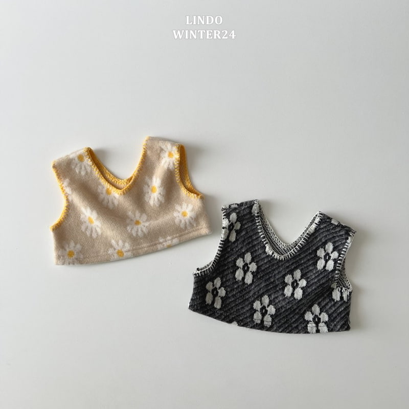Lindo - Korean Baby Fashion - #babylifestyle - Melo Flower Vest - 5