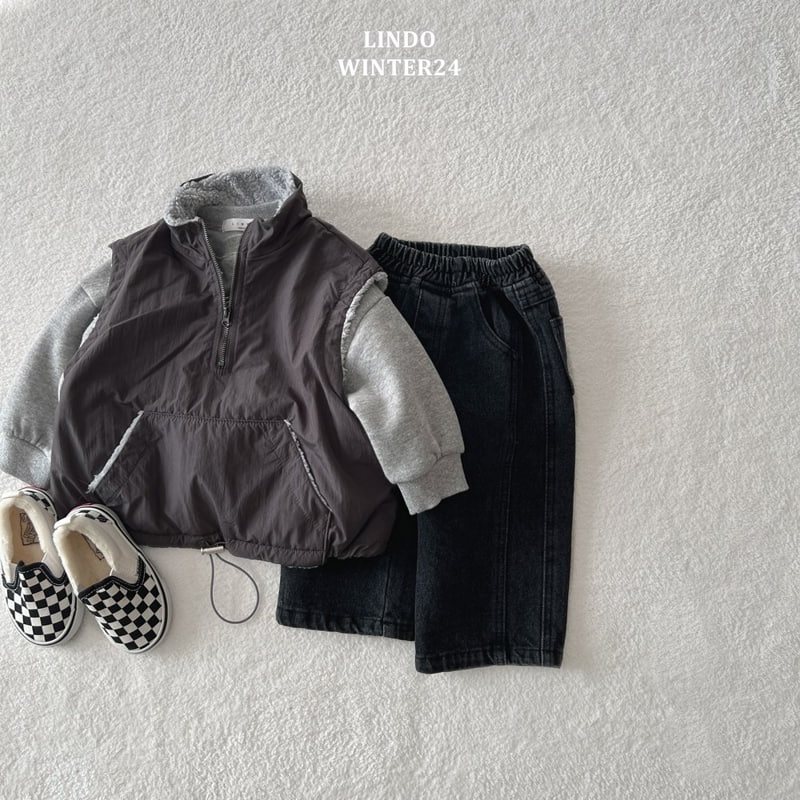 Lindo - Korean Baby Fashion - #babylifestyle - Woven Vest - 7