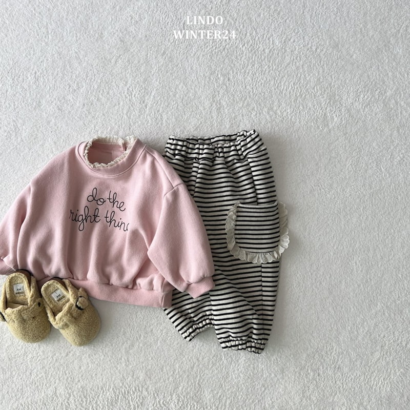 Lindo - Korean Baby Fashion - #babyoutfit - Frill Pocket Jogger Pants - 9