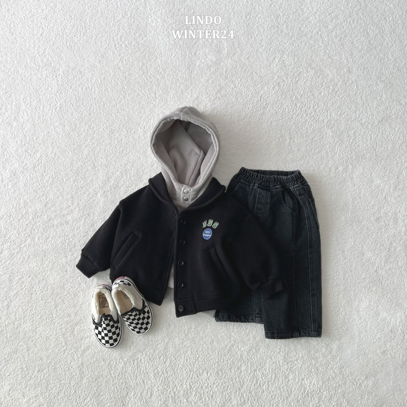 Lindo - Korean Baby Fashion - #smilingbaby - Slit Denim Pants - 11