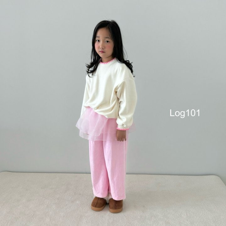 Log101 - Korean Children Fashion - #fashionkids - Twin Lace Pants - 11