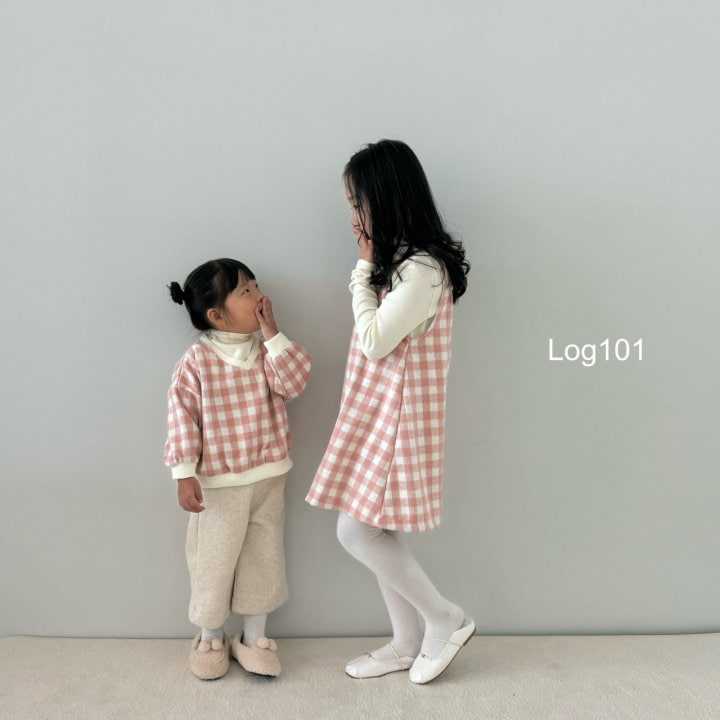 Log101 - Korean Children Fashion - #fashionkids - V Checker Sweatshirts - 10