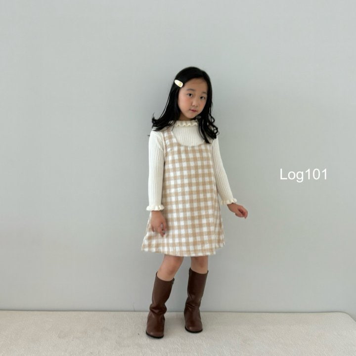 Log101 - Korean Children Fashion - #stylishchildhood - lower Rib Knit - 3