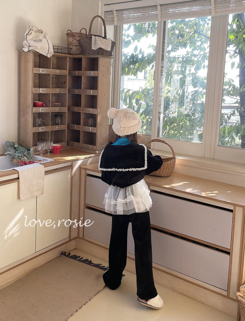 Love Rosie - Korean Children Fashion - #discoveringself - Flutter Lace Apron - 4