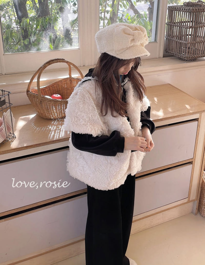 Love Rosie - Korean Children Fashion - #minifashionista - Lace Dumble Vest with Mom - 2