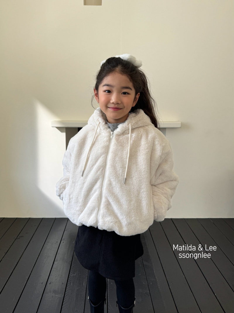 Matilda & Lee - Korean Children Fashion - #littlefashionista - Mink Hooded Jumper - 3