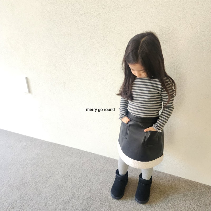 Merry Go Round - Korean Children Fashion - #kidzfashiontrend - Mustang Skirt - 9