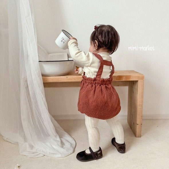 Mimi Market - Korean Baby Fashion - #babyoninstagram - Ian Bloomer Overalls - 12