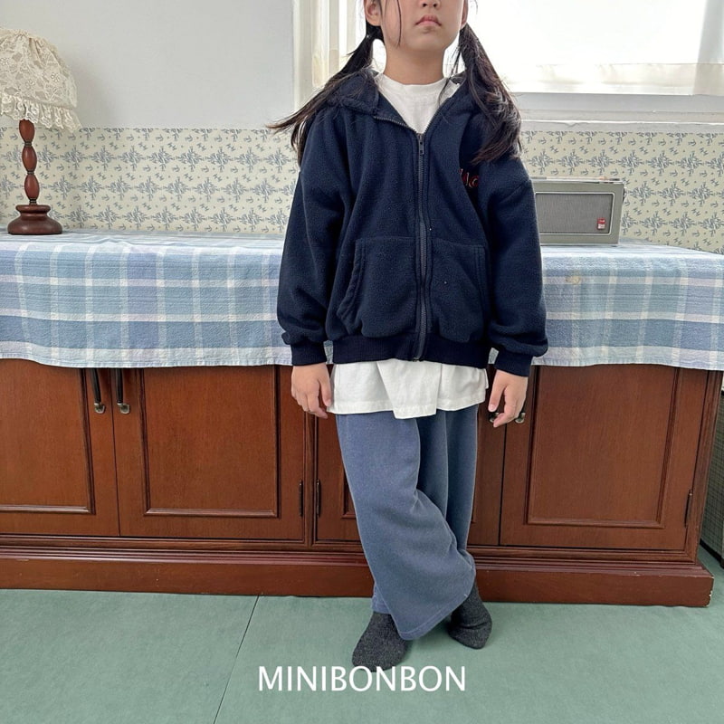 Mini Bongbong - Korean Children Fashion - #fashionkids - Hello Hooded Zip-up - 11