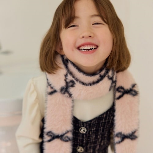 Mini Mellow - Korean Children Fashion - #Kfashion4kids - Soft Ribbon Muffler