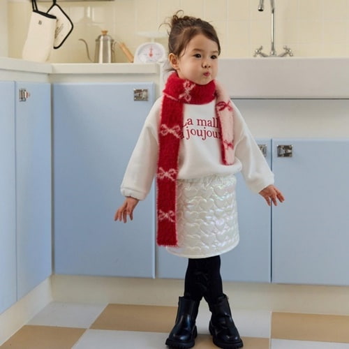 Mini Mellow - Korean Children Fashion - #designkidswear - Sleeve Frill Sweatshirts