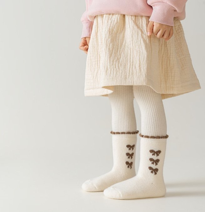 Miso - Korean Children Fashion - #childofig - Ribbon Socks Set (set of 3) - 6