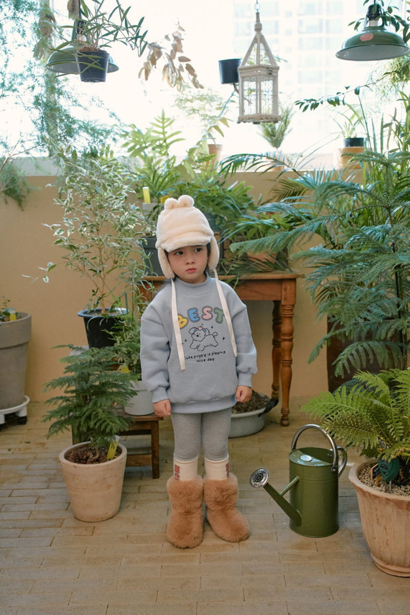 Momo Ann - Korean Children Fashion - #designkidswear - Puppy Long Tee - 7
