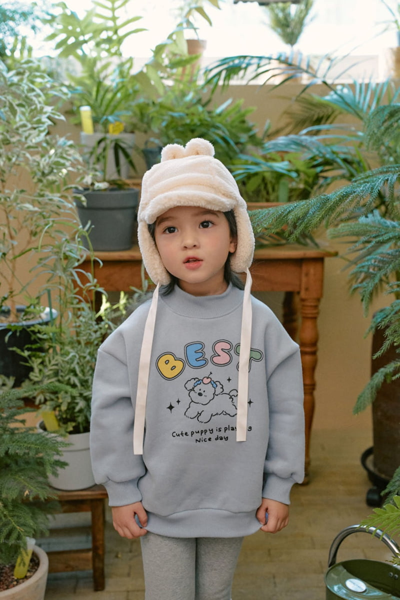 Momo Ann - Korean Children Fashion - #fashionkids - Puppy Long Tee - 9