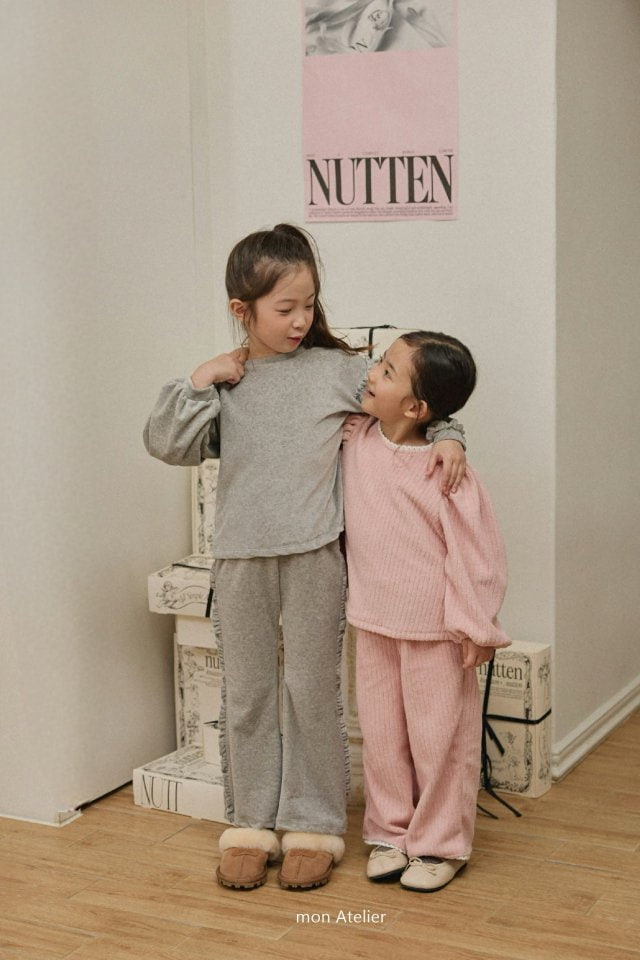 Mon Atelier - Korean Children Fashion - #childrensboutique - Berry Warm Set - 12