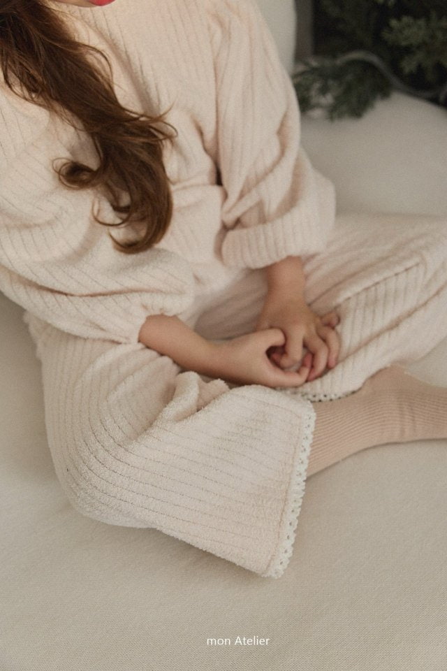 Mon Atelier - Korean Children Fashion - #kidsstore - Berry Warm Set - 4