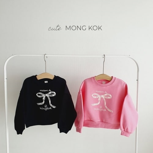 Mong Kok - Korean Children Fashion - #childofig - Big Ribbon Tee