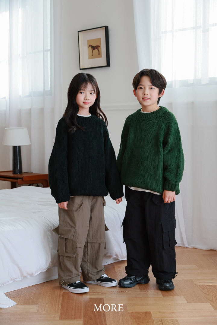 More - Korean Children Fashion - #designkidswear - Fisherman Round Knit - 11