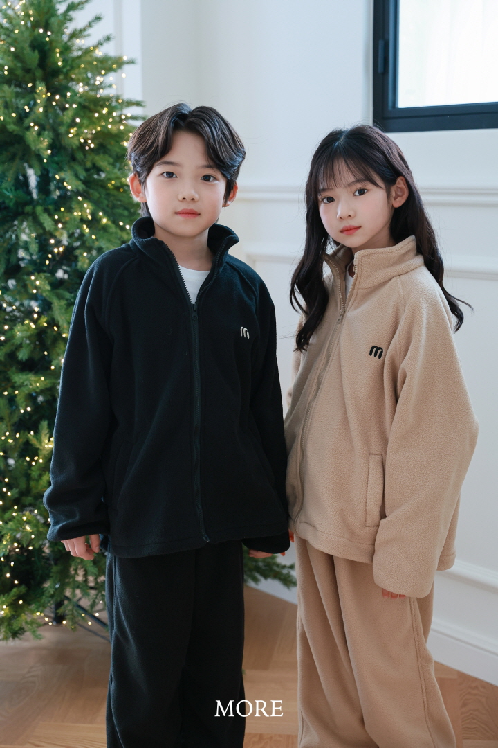More - Korean Children Fashion - #discoveringself - Initial Fleece Jacket - 8