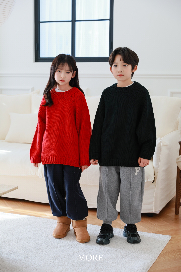 More - Korean Children Fashion - #magicofchildhood - Fisherman Round Knit - 3
