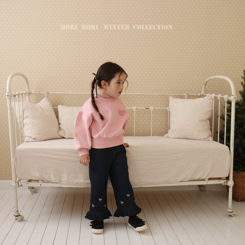 Mori Mori - Korean Children Fashion - #childofig - Ribbon Frill Pants - 8
