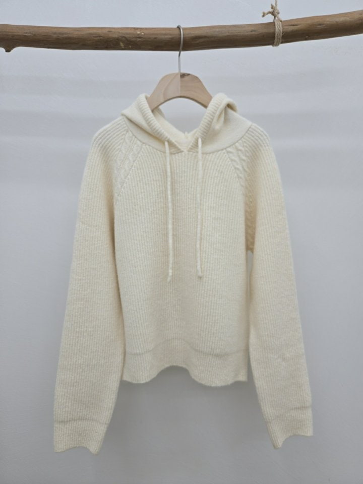 Most - Korean Women Fashion - #momslook - Rooming Hood Sweater - 2