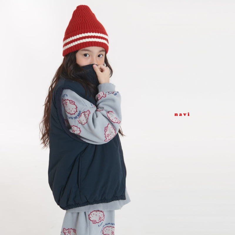 Navi - Korean Children Fashion - #childrensboutique - Fish Sweatshirt - 9