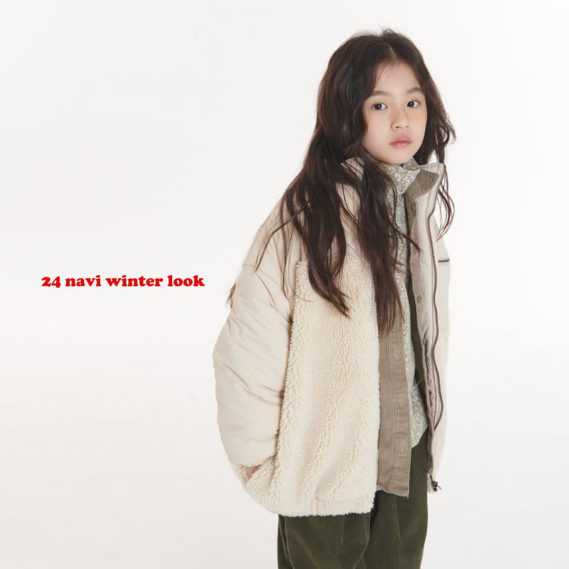 Navi - Korean Children Fashion - #prettylittlegirls - Fluffy Jumper - 2