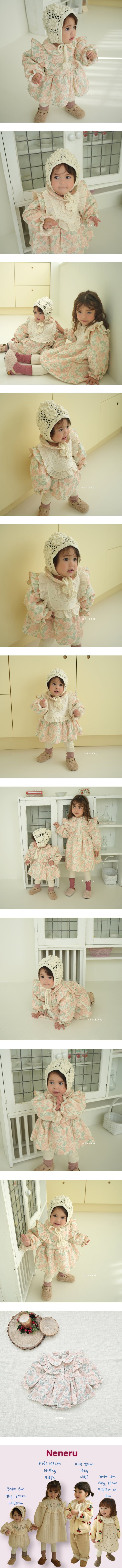 Neneru - Korean Baby Fashion - #onlinebabyshop - Bebe Sophia Bodysuit