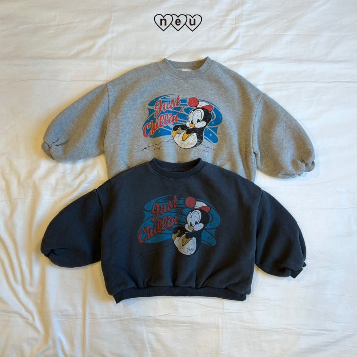 Neu - Korean Children Fashion - #Kfashion4kids - Penguin Sweatshirt With Mom - 2