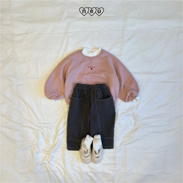 Neu - Korean Children Fashion - #childofig - Amor Sweatshirt - 3