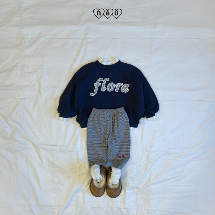 Neu - Korean Children Fashion - #kidsstore - Flora Sweatshirt With Mom - 5