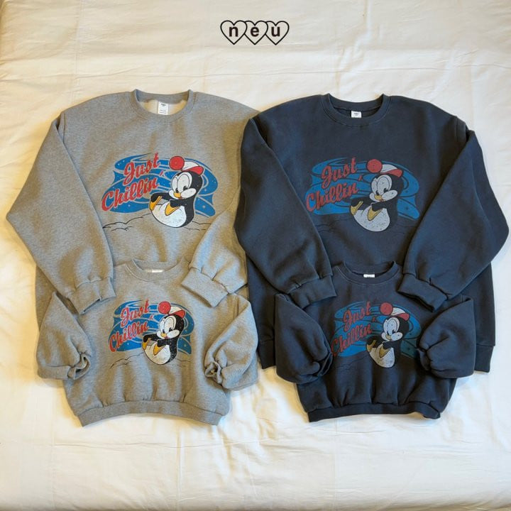 Neu - Korean Children Fashion - #kidzfashiontrend - Penguin Sweatshirt With Mom