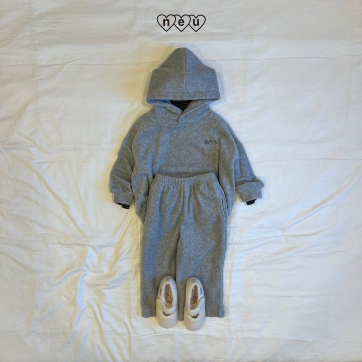 Neu - Korean Children Fashion - #toddlerclothing - Signature Fleece Set - 9