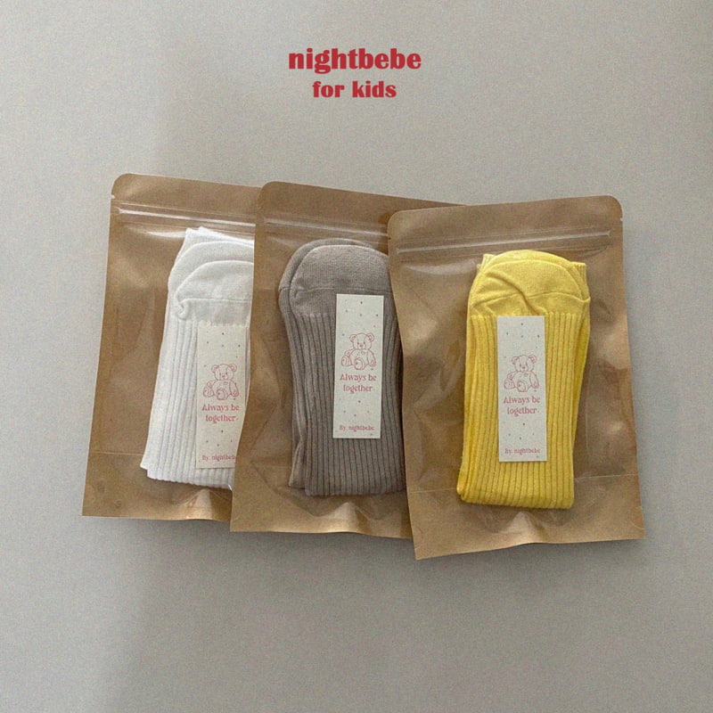 Night Bebe - Korean Children Fashion - #fashionkids - Vivid Knee Socks - 4