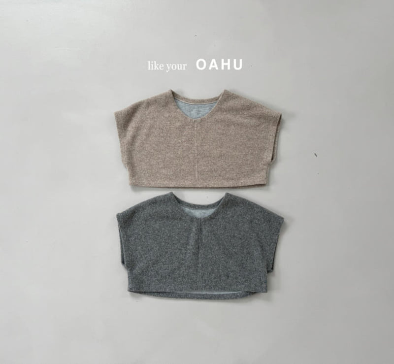 O'Ahu - Korean Children Fashion - #minifashionista - Fluffy Wool Vest