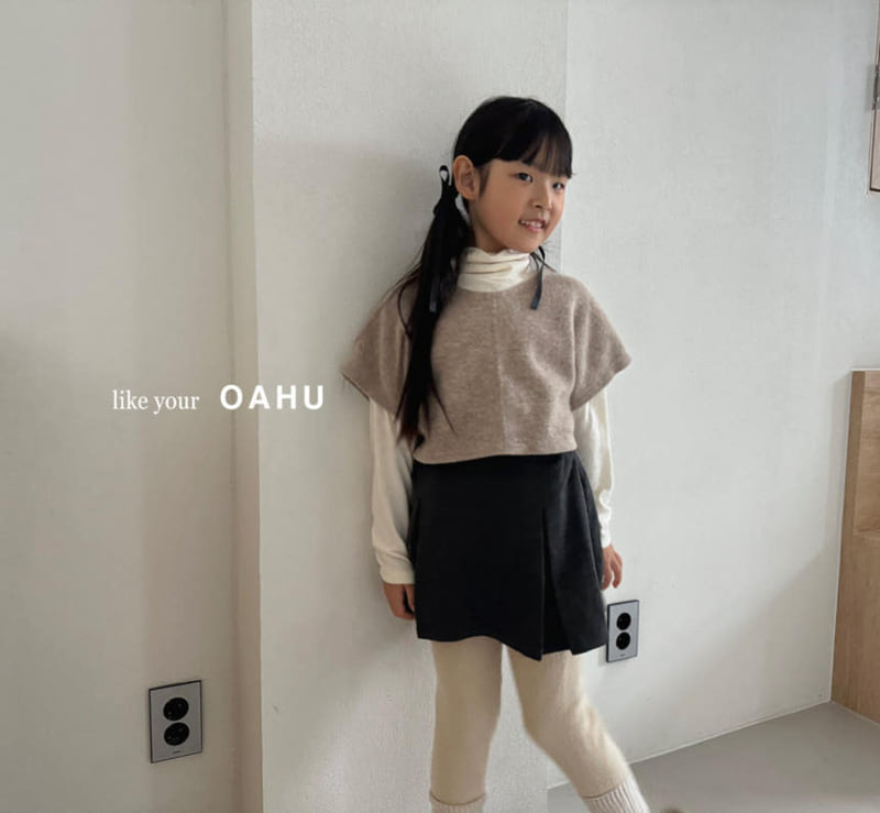 O'Ahu - Korean Children Fashion - #prettylittlegirls - Fluffy Wool Vest - 2